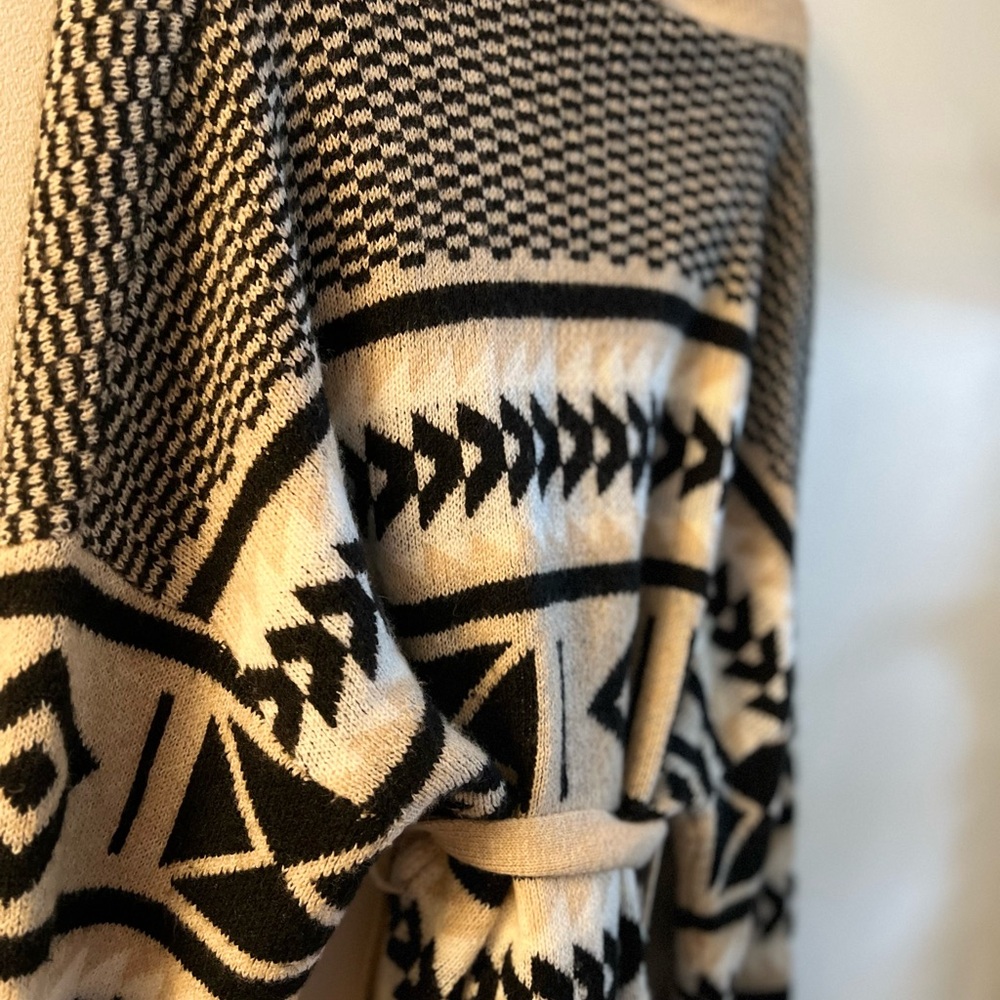 Geometric Patterned Sweater